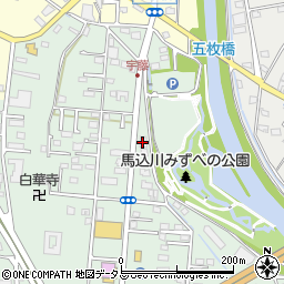 東西医用器株式会社　浜松営業所周辺の地図