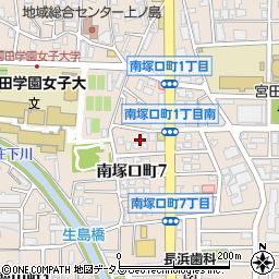 兵庫県尼崎市南塚口町7丁目27周辺の地図