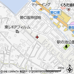 兵庫県加古川市平岡町新在家695-13周辺の地図