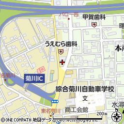 静岡県菊川市加茂2183-2周辺の地図