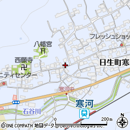 岡山県備前市日生町寒河1184周辺の地図