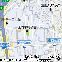 大阪府豊中市庄内栄町周辺の地図