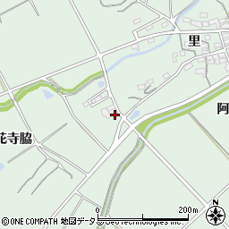 愛知県知多郡美浜町豊丘法花寺脇周辺の地図