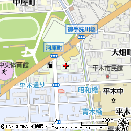兵庫県西宮市河原町5-36周辺の地図