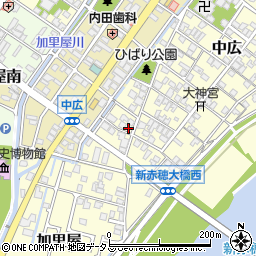 兵庫県赤穂市中広2106周辺の地図