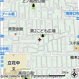 兵庫県尼崎市上ノ島町周辺の地図