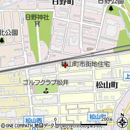 兵庫県西宮市松山町11-6周辺の地図