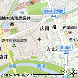 静岡県袋井市袋井173周辺の地図