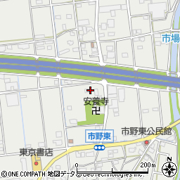 静岡県浜松市中央区市野町1737周辺の地図