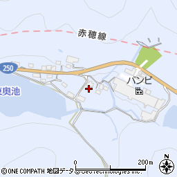 岡山県備前市日生町寒河602周辺の地図