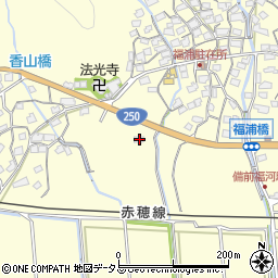 兵庫県赤穂市福浦2420-1周辺の地図