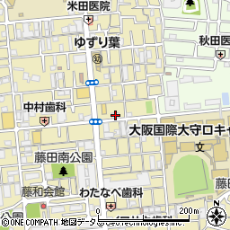 芭食サービスくつろぎ藤田町周辺の地図