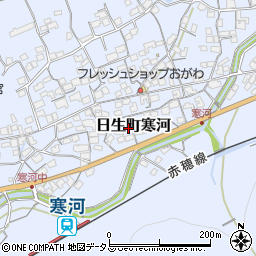 岡山県備前市日生町寒河1488周辺の地図