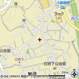 静岡県菊川市加茂786周辺の地図