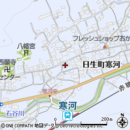 岡山県備前市日生町寒河1159周辺の地図