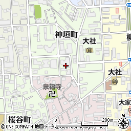 兵庫県西宮市神垣町3周辺の地図