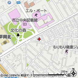 兵庫県加古川市平岡町新在家2214-6周辺の地図
