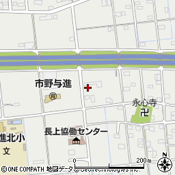 静岡県浜松市中央区市野町2009周辺の地図