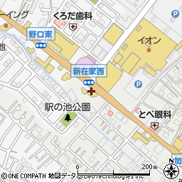 兵庫県加古川市平岡町新在家713-1周辺の地図