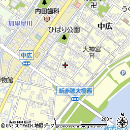 兵庫県赤穂市中広670周辺の地図