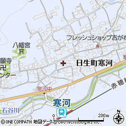 岡山県備前市日生町寒河1158周辺の地図