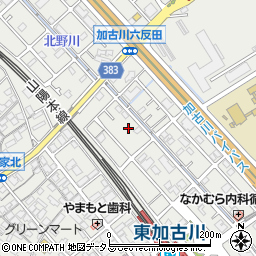 兵庫県加古川市平岡町新在家1369-3周辺の地図