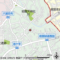 兵庫県芦屋市岩園町41-31周辺の地図