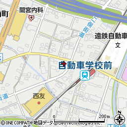 静岡県浜松市中央区有玉南町1777周辺の地図
