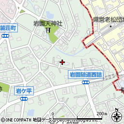 兵庫県芦屋市岩園町41-28周辺の地図