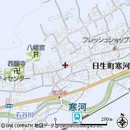岡山県備前市日生町寒河1183周辺の地図