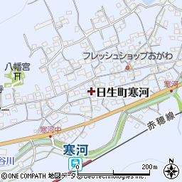 岡山県備前市日生町寒河1153周辺の地図