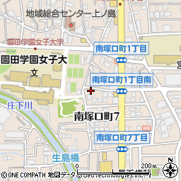 兵庫県尼崎市南塚口町7丁目27-19周辺の地図