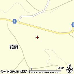 広島県神石郡神石高原町花済144周辺の地図
