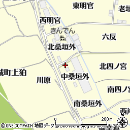 京都府木津川市山城町上狛中桑垣外17-2周辺の地図