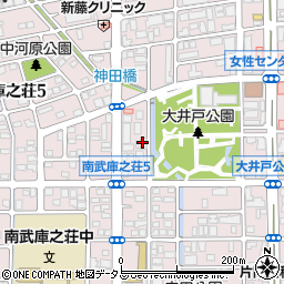 にこママ保育園・南武庫之荘周辺の地図
