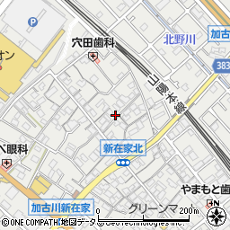 兵庫県加古川市平岡町新在家1018-2周辺の地図