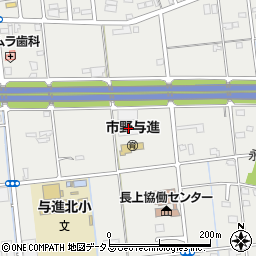 静岡県浜松市中央区市野町2637周辺の地図