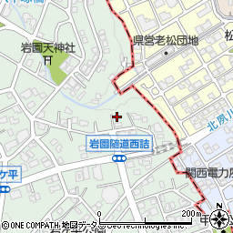 兵庫県芦屋市岩園町32-15周辺の地図