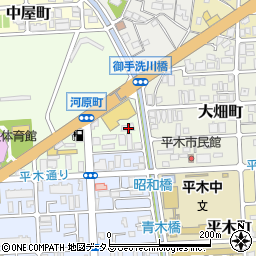 兵庫県西宮市河原町5-22周辺の地図