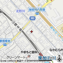兵庫県加古川市平岡町新在家1121-20周辺の地図