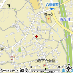 静岡県菊川市加茂632周辺の地図