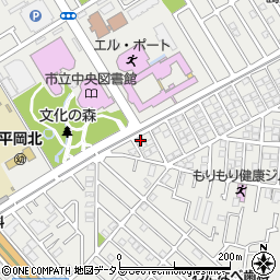 兵庫県加古川市平岡町新在家2214-7周辺の地図