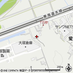 静岡県袋井市愛野2391-6周辺の地図
