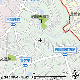 兵庫県芦屋市岩園町41-32周辺の地図