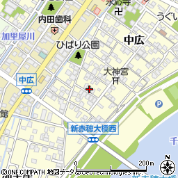 兵庫県赤穂市中広681周辺の地図