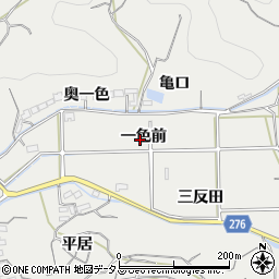 愛知県知多郡南知多町内海一色前周辺の地図