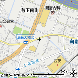 静岡県浜松市中央区有玉南町2260周辺の地図