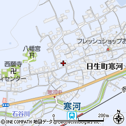 岡山県備前市日生町寒河1181周辺の地図