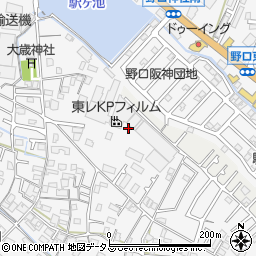 兵庫県加古川市野口町古大内510周辺の地図