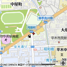 兵庫県西宮市河原町5-9周辺の地図